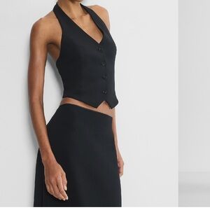 Aritzia Wilfred Vito Vest - Black NWT